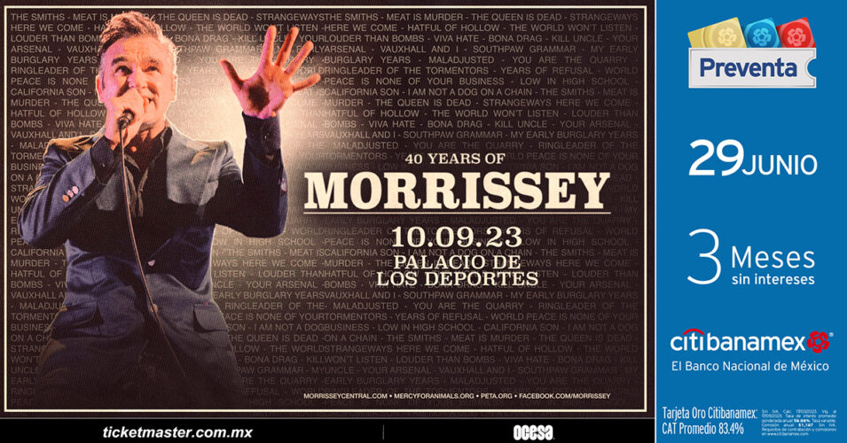 Celebrando a Morrissey en México