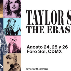 Taylor Swift quiere conquistar tres fechas en la Cdmx