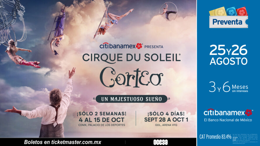 Cirque du Soleil llega al Domo de Cobre