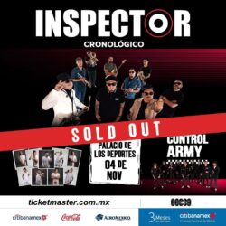 ¡Sold out del Palacio para Inspector!