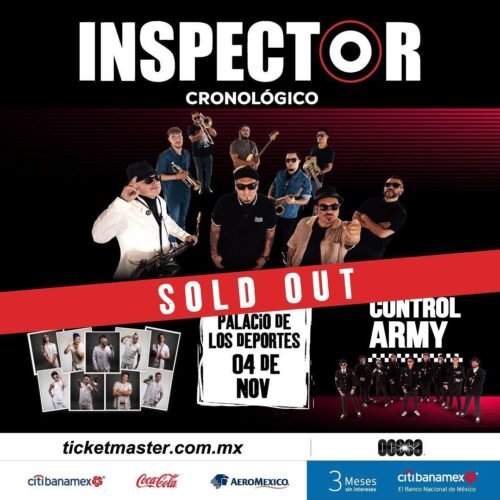 ¡Sold out del Palacio para Inspector!