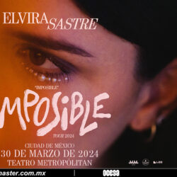 Española Elvira Sastre presenta su gira "Imposible" en el Teatro Metropólitan