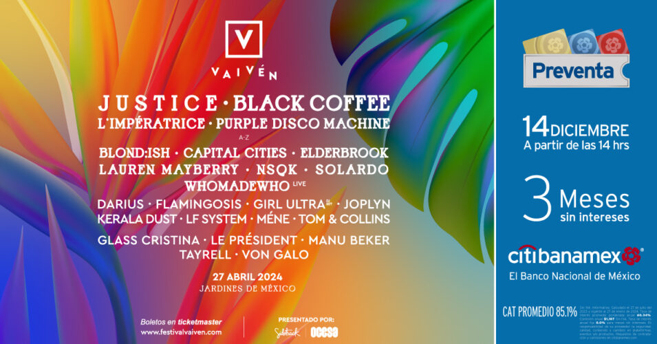 El Festival Vaivén ya tiene cartel para el 2024