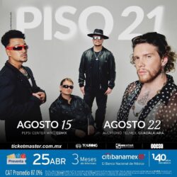 Piso 21 presenta su tour Adrenalina