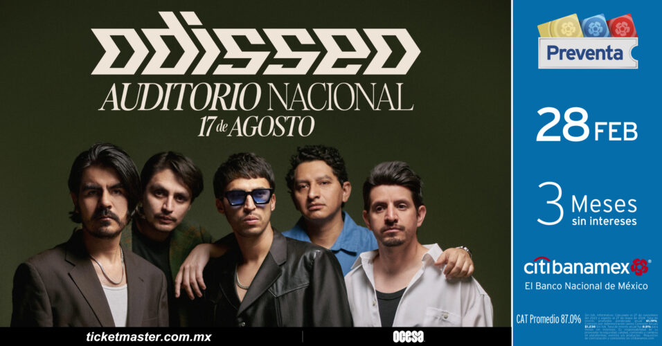 ¡Odisseo hará cantar al Auditorio Nacional el próximo 17 de agosto con Tormentas Inesperadas!