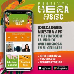 Festival Hera Hsbc lanza su App para que te organices.