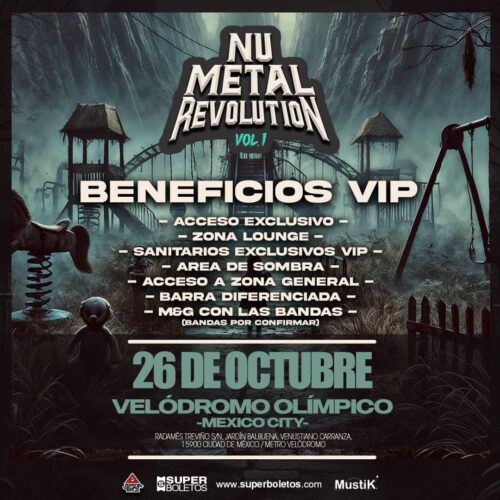 Nu Metal Revolution: conoce los beneficios del boleto VIP