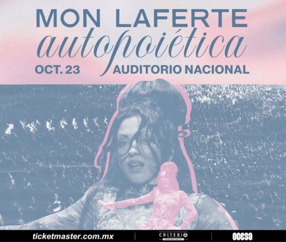 Mon Laferte continuará su gira Antipoiética en el Auditorio Nacional.