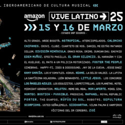 Vive Latino 2025 celebra 25 años con un increíble Line up