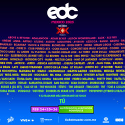 LINE UP OFICIAL DE EDC 2023, BIZZARRAP, MASRHMELLO Y MARTIN GARRIX