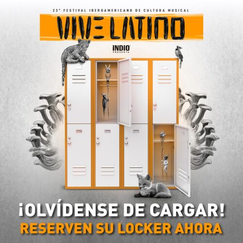 Locker por día y abono del Vive Latino 2023