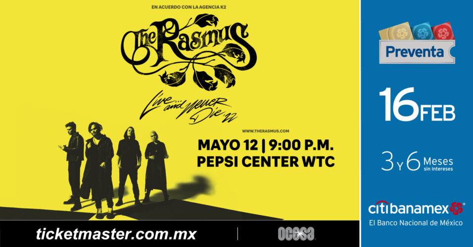 The Rasmus llega al Pepsi Center con nuevo álbum