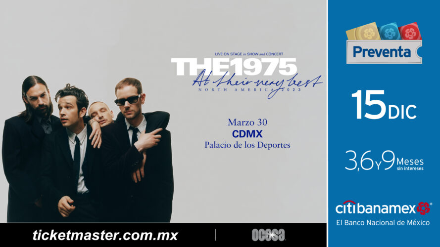 THE 1975 QUIERE CONQUISTAR DE NUEVO TIERRAS AZTECAS