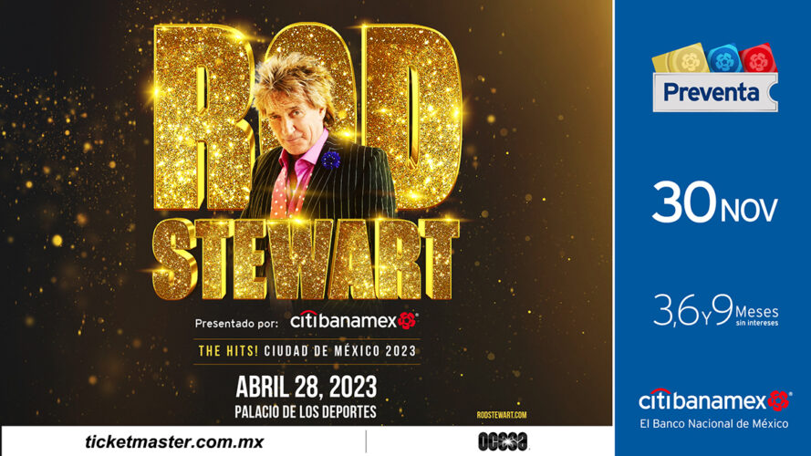 Rod Stewart promete una noche mágica