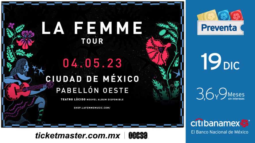  La Femme trae nuevo repertorio a la Cdmx