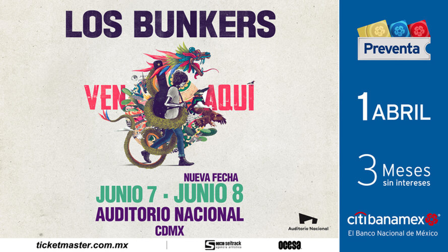 Los Bunkers van por su segundo raund en el coloso de reforma.