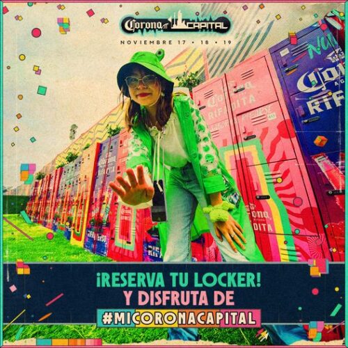 Locker por día y abono Corona Capital 2023