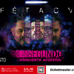 Café tacvba regresa al auditorio para presentar su segundo acústico.