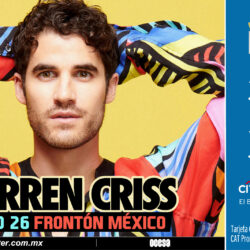 Darren Criss quiere conquistar el escenario del Frontón México