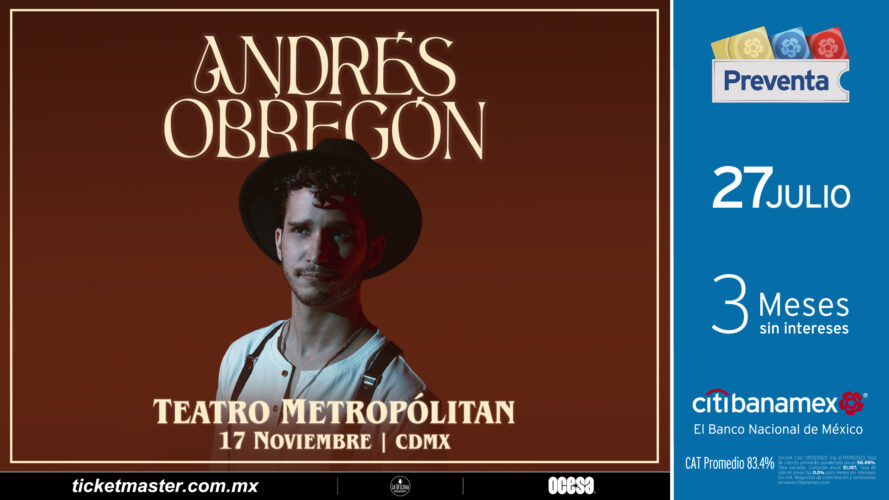 Andrés Obregón: Una Noche Mágica de Romance y Música en el Teatro Metropólitan