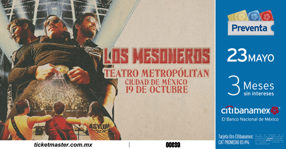 Los Mesoneros conquistaran el Teatro metropolitan