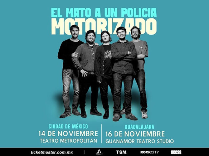 El Mató a un Policía Motorizado regresan al Teatro Metropólitan