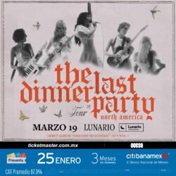 THE LAST DINNER PARTY LLEGA CON SU PRIMER CONCIERTO EN MEXICO AL LUNARIO DE LA CDMX.