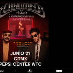 CHROMEO Pondrá a bailar al todo el Pepsi center