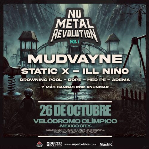 Mudvayne, Static X y más. El Nu Metal Revolution presenta la primera parte de su cartel.