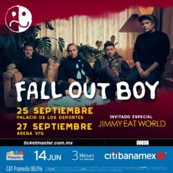 Fall Out Boy regresa a la Cdmx después de una década