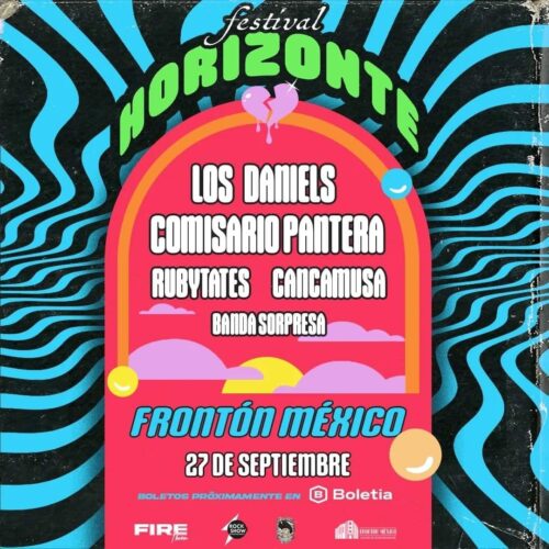 Festival Horizonte y lo mejor del rock llegan al Frontón México