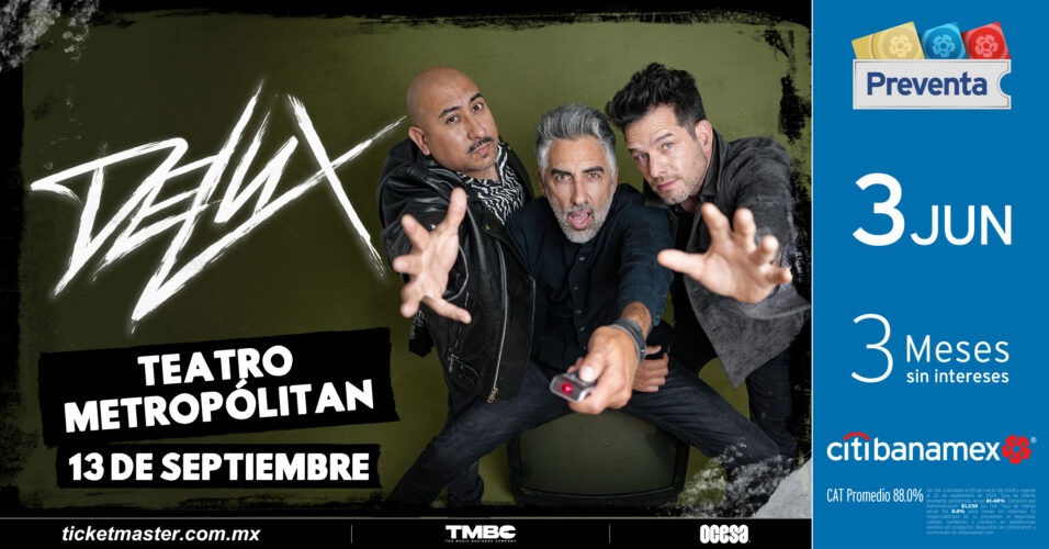 El punk rock tijuanense llega el Teatro Metropólitan