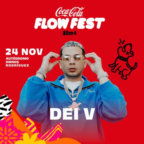 DEI V: Un nuevo talento que no puedes perderte en la próxima edición del Coca Cola Flow Fest 2024