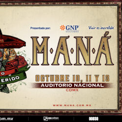 MANÁ anuncia su tour “México Lindo y Querido" en el Coloso de Reforma