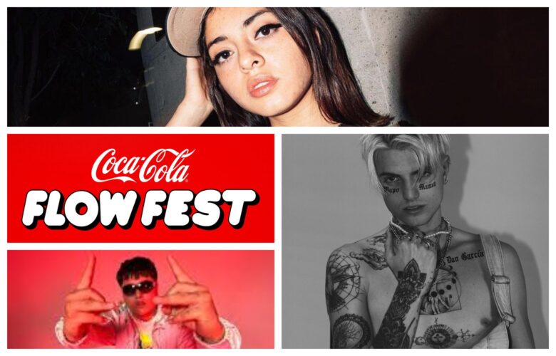 EL REGGAETON MEXA SE APODERA DEL CARTEL DEL COCA COLA FLOW FEST