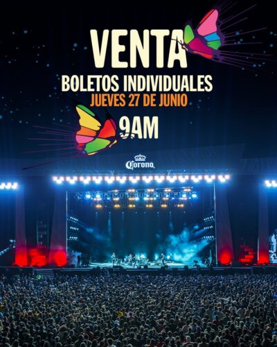 Estos son los precios de los boletos individuales del Corona Capital