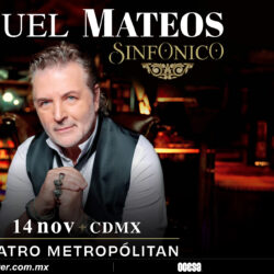 Miguel Mateos se presentará en el majestuoso Teatro Metropólitan en un formato especial