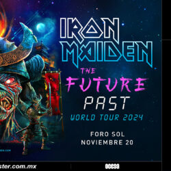 Iron Maiden volverá a galopar en el Estadio GNP con su gira Future Past. Consulta los precios.