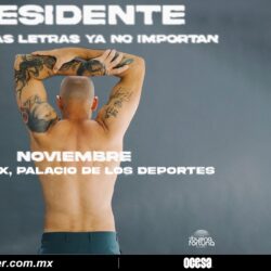 Residente llega con nueva música al Palacio de los deportes